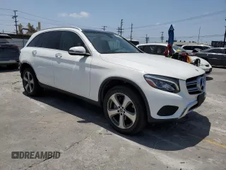 2019 Mercedes-Benz GLC 300 with VIN WDC0G4JB5KF614670, listed as a Copart auction lot 62017055 with 56,575 mi miles and Salvage title. Bid and sale history available at DreamBid. Image 4.