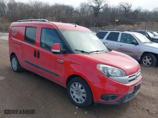 2016 Ram ProMaster City Cargo Van Tradesman SLT with VIN ZFBERFBT5G6B05992, listed as a IAAI auction lot 41425817 with 162,866 mi miles. Bid and sale history available at carsss.com. Image 1.