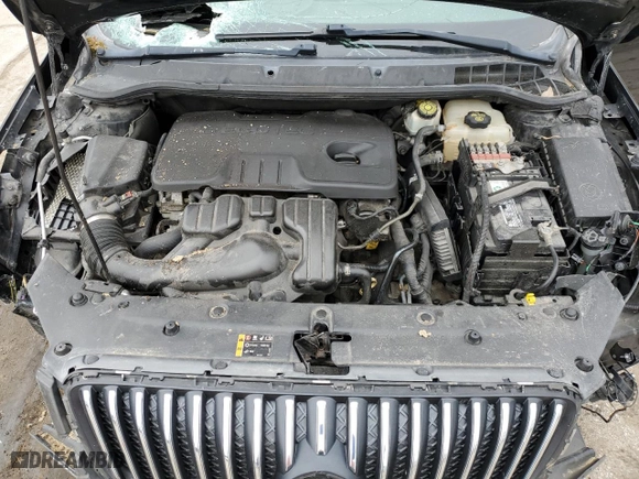 2012 Buick Verano Leather Group with VIN 1G4PS5SK3C4144400, listed as a Copart auction lot 43999145 with 113820 miles and Salvage Title. Bid and sale history available at carsss.com. Image 11.