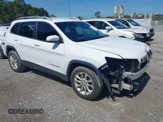 2019 Jeep Cherokee Latitude with VIN 1C4PJLCB8KD164599, listed as a IAAI auction lot 42436062 with 116,715 mi miles and . Bid and sale history available at DreamBid. Image 1.