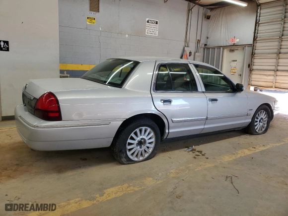 2011 Mercury Grand Marquis LS with VIN 2MEBM7FV5BX603862, listed as a Copart auction lot 85744834 with 98,644 mi miles and Salvage Title. Bid and sale history available at carsss.com. Image 3.