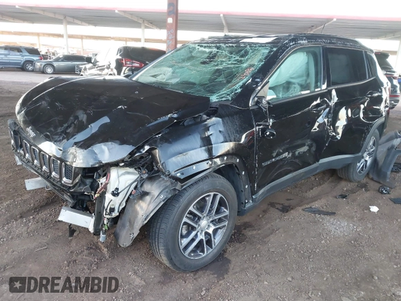 2018 Jeep Compass Latitude with VIN 3C4NJCBBXJT467997, listed as a IAAI auction lot 41871545 with 79,352 mi miles and . Bid and sale history available at DreamBid. Image 18.