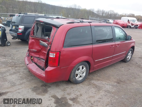 2009 Dodge Grand Caravan SXT z VIN 2D8HN54X69R593635, wystawiony jako IAAI lot #39235325 z przebiegiem 207 996 mil mil oraz . Historia ofert i sprzedaży dostępna na DreamBid. Obrazek 4.