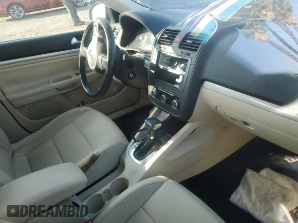 2010 Volkswagen Jetta Limited Edition with VIN 3VWAZ7AJ4AM127517, listed as a Copart auction lot 43076675 with Not provided miles and Salvage title. Bid and sale history available at DreamBid. Image 8.