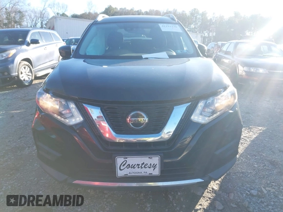 2019 Nissan Rogue SV with VIN KNMAT2MV2KP505805, listed as a IAAI auction lot 41192230 with 92,155 mi miles. Bid and sale history available at carsss.com. Image 12.