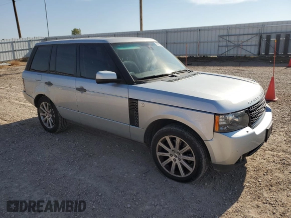 2011 Land Rover Range Rover HSE with VIN SALME1D46BA356397, listed as a Copart auction lot 76538734 with 105,160 mi miles and Clean title. Bid and sale history available at DreamBid. Image 4.