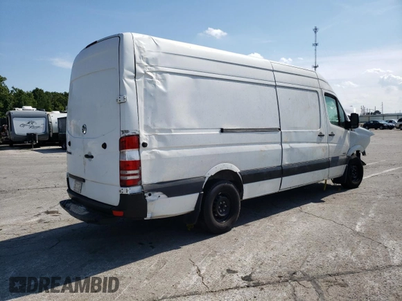 2011 Freightliner Sprinter with VIN WDYPE8CC4B5552423, listed as a Copart auction lot 69059564 with Not Provided miles and Salvage Title. Bid and sale history available at DreamBid. Image 3.