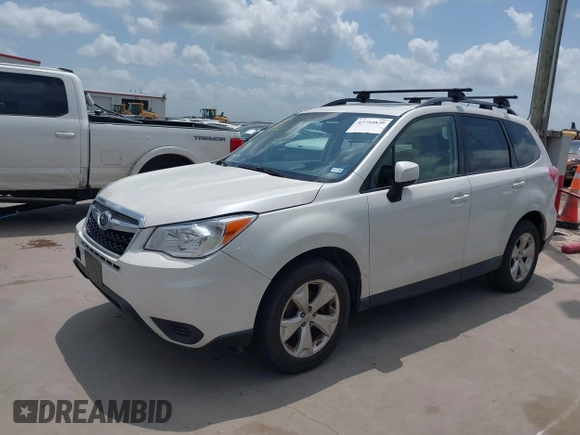 2014 Subaru Forester Premium with VIN JF2SJAEC8EH496254, listed as a IAAI auction lot 42754839 with 125,014 mi miles and . Bid and sale history available at DreamBid. Image 2.