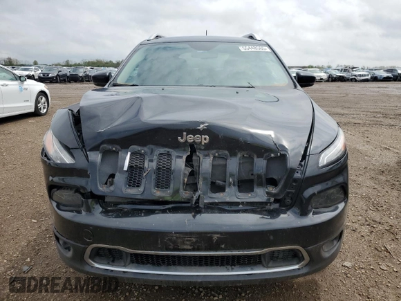 2014 Jeep Cherokee Limited with VIN 1C4PJMDS4EW151281, listed as a Copart auction lot 55448565 with 159,841 mi miles and Salvage title. Bid and sale history available at DreamBid. Image 5.