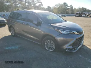 2022 Toyota Sienna XLE z VIN 5TDYRKEC1NS098418, wystawiony jako Copart lot #87546855 z przebiegiem 92 819 mil mil oraz Szkody całkowita. Historia ofert i sprzedaży dostępna na DreamBid. Obrazek 4.