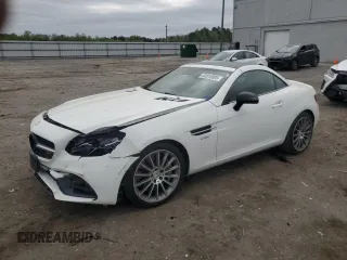 2017 Mercedes-Benz SLC 43 AMG z VIN WDDPK6GA1HF130801, wystawiony jako Copart lot #53810805 z przebiegiem 39 428 mil mil oraz Szkoda całkowita • Salvage title. Historia ofert i sprzedaży dostępna na DreamBid. Obrazek 1.