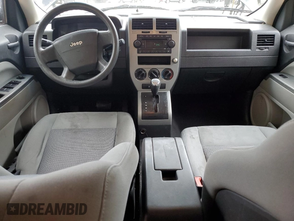 2007 Jeep Patriot Sport with VIN 1J8FT28W37D378394, listed as a Copart auction lot 51104535 with 196,748 mi miles and Salvage Title. Bid and sale history available at DreamBid. Image 8.
