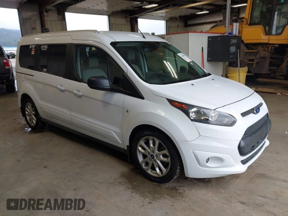 2015 Ford Transit Connect XLT z VIN NM0GS9F71F1194474, wystawiony jako IAAI lot #41666625 z przebiegiem 111 224 mil mil oraz . Historia ofert i sprzedaży dostępna na DreamBid. Obrazek 1.