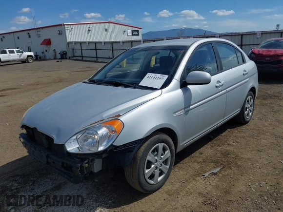 2010 Hyundai Accent GLS with VIN KMHCN4AC1AU476326, listed as a IAAI auction lot 42141297 with 203,607 mi miles. Bid and sale history available at carsss.com. Image 18.