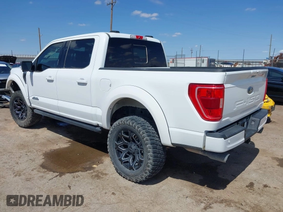 2021 Ford F-150 XL with VIN 1FTFW1E54MFC82133, listed as a IAAI auction lot 42170024 with 24,548 mi miles and . Bid and sale history available at DreamBid. Image 3.