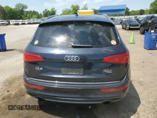 2015 Audi Q5 Premium Plus with VIN WA1DGAFP7FA060474, listed as a Copart auction lot 53512865 with 135,237 mi miles and Salvage title. Bid and sale history available at DreamBid. Image 6.