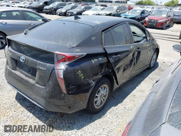 2017 Toyota Prius Two with VIN JTDKBRFU4H3541662, listed as a IAAI auction lot 42316969 with 84,815 mi miles and . Bid and sale history available at DreamBid. Image 4.
