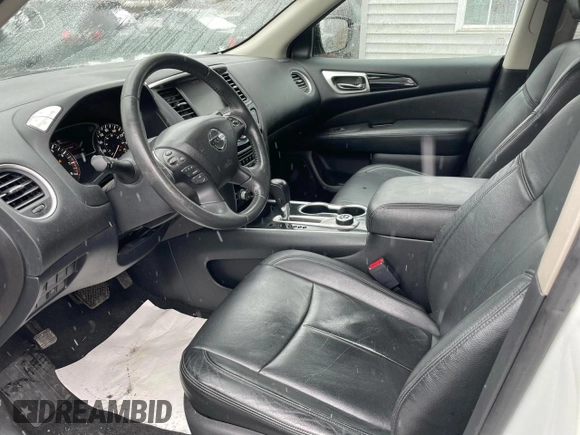 2017 Nissan Pathfinder SL with VIN 5N1DR2MM1HC652065, listed as a Copart auction lot 55113225 with 148,576 mi miles and Clean Title. Bid and sale history available at carsss.com. Image 5.