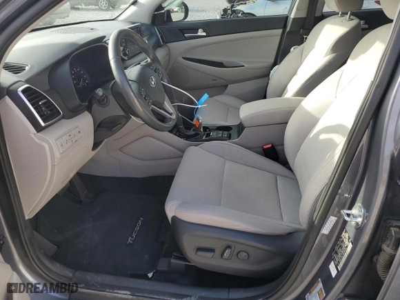 2021 Hyundai Tucson Sport with VIN KM8J3CAL3MU389264, listed as a Copart auction lot 78488624 with 22,299 mi miles and Salvage Title. Bid and sale history available at carsss.com. Image 7.