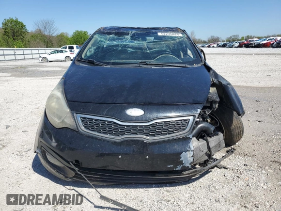 2014 Kia Rio EX z VIN KNADN4A31E6328144, wystawiony jako Copart lot #52235825 z przebiegiem 100 145 mil mil oraz Szkody całkowita. Historia ofert i sprzedaży dostępna na DreamBid. Obrazek 5.