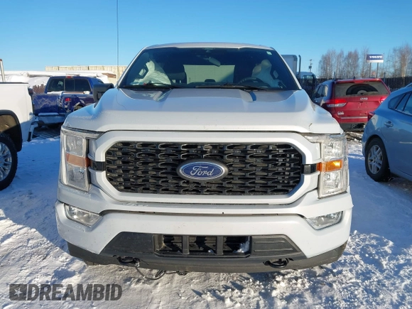 2021 Ford F-150 XL with VIN 1FTEW1EP2MKD11617, listed as a IAAI auction lot 41659466 with 54,000 mi miles and . Bid and sale history available at DreamBid. Image 12.