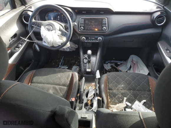 2018 Nissan Kicks SR with VIN 3N1CP5CUXJL538118, listed as a Copart auction lot 46094225 with 82,370 mi miles and Salvage Title. Bid and sale history available at carsss.com. Image 8.