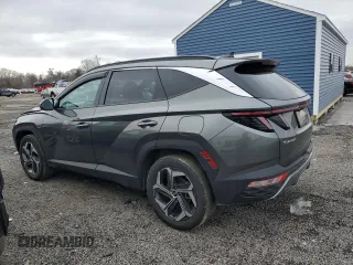 2023 Hyundai Tucson Limited with VIN 5NMJECAE7PH237810, listed as a Copart auction lot 46398795 with 18,337 mi miles and Salvage Title. Bid and sale history available at DreamBid. Image 2.