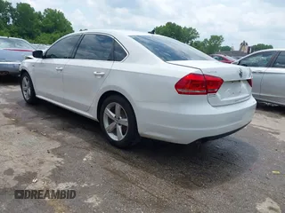2015 Volkswagen Passat S with VIN 1VWAS7A35FC111535, listed as a IAAI auction lot 42438546 with 176,681 mi miles and . Bid and sale history available at DreamBid. Image 3.