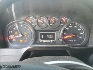2021 Chevrolet Silverado 1500 Custom with VIN 3GCPYBEK4MG139157, listed as a Copart auction lot 41528845 with 106,765 mi miles and Salvage Title. Bid and sale history available at carsss.com. Image 9.