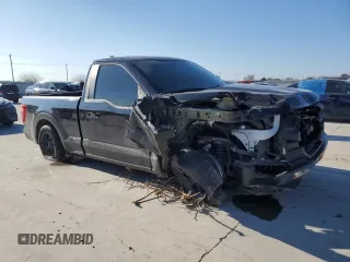 2023 Ford F-150 XL with VIN 1FTMF1C5XPKF48986, listed as a Copart auction lot 88683405 with 23,526 mi miles and Salvage Title. Bid and sale history available at carsss.com. Image 4.
