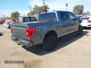 2023 Ford F-150 XL with VIN 1FTFW1ED9PFA46525, listed as a IAAI auction lot 41695823 with 19,897 mi miles. Bid and sale history available at carsss.com. Image 4.