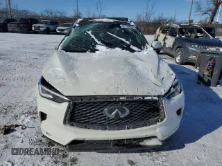 2020 Infiniti QX50 Luxe with VIN 3PCAJ5M33LF114454, listed as a Copart auction lot 42138825 with 83,663 mi miles and Non repairable. Bid and sale history available at DreamBid. Image 5.