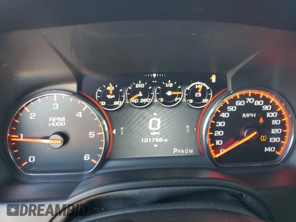 2015 GMC Yukon Denali z VIN 1GKS1CKJ8FR748131, wystawiony jako Copart lot #55213205 z przebiegiem 101 758 mil mil oraz Szkoda całkowita • Salvage title. Historia ofert i sprzedaży dostępna na DreamBid. Obrazek 9.