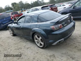 2004 Mazda RX-8 with VIN JM1FE17N040130675, listed as a Copart auction lot 72944474 with 143,744 mi miles and Clean Title. Bid and sale history available at carsss.com. Image 2.