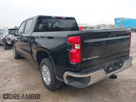 2025 Chevrolet Silverado 1500 LT with VIN 1GCPACED2SZ128814, listed as a IAAI auction lot 41504300 with 6,458 mi miles and . Bid and sale history available at DreamBid. Image 3.