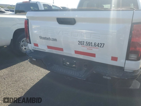 2023 Chevrolet Colorado 4WD Work Truck with VIN 1GCGTBEC2P1200144, listed as a IAAI auction lot 42667360 with 29,151 mi miles and . Bid and sale history available at DreamBid. Image 17.