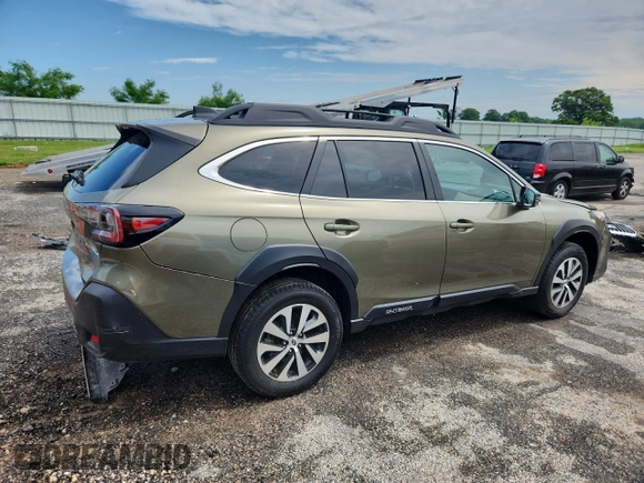 2024 Subaru Outback Premium with VIN 4S4BTACC9R3109849, listed as a Copart auction lot 61775555 with 29,325 mi miles and Salvage title. Bid and sale history available at DreamBid. Image 3.