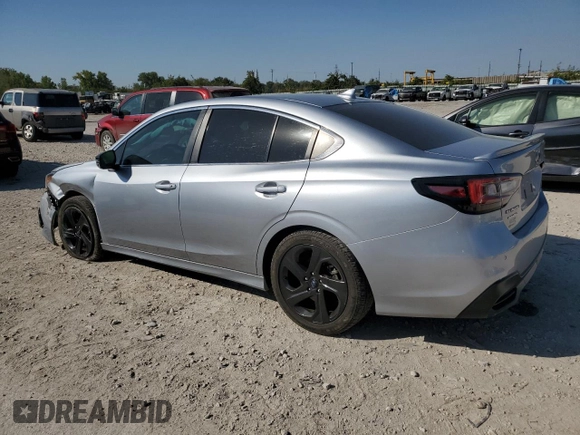 2021 Subaru Legacy Sport with VIN 4S3BWAH60M3011719, listed as a Copart auction lot 74272934 with 70,948 mi miles and Salvage Title. Bid and sale history available at carsss.com. Image 2.