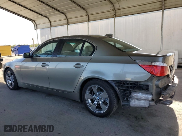 2005 BMW 5 Series 530i with VIN WBANA73535CR59463, listed as a Copart auction lot 67878994 with 147,052 mi miles and Salvage Title. Bid and sale history available at DreamBid. Image 2.