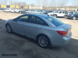 2012 Chevrolet Cruze ECO with VIN 1G1PJ5SC2C7108012, listed as a IAAI auction lot 41545582 with 148,884 mi miles. Bid and sale history available at carsss.com. Image 3.