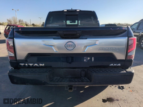 2023 Nissan Titan Pro-4X с VIN 1N6AA1ED0PN103058, выставлен на аукционе Copart как лот 49266895 с пробегом 47 145 миль миль и Списание • Salvage title. История ставок и продаж доступна на DreamBid. Изображение 6.