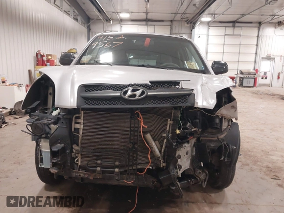 2006 Hyundai Tucson GL with VIN KM8JM12BX6U250937, listed as a IAAI auction lot 41529567 with 165,528 mi miles. Bid and sale history available at carsss.com. Image 6.