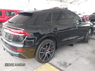 2021 Audi Q8 Premium Plus with VIN WA1EVAF1XMD033688, listed as a IAAI auction lot 42153256 with 41,701 mi miles and . Bid and sale history available at DreamBid. Image 4.