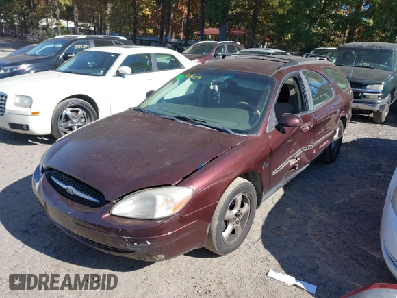 2000 Ford Taurus SE Standard with VIN 1FAFP5821YA156682, listed as a IAAI auction lot 39837861 with 179,226 mi miles and . Bid and sale history available at DreamBid. Image 2.
