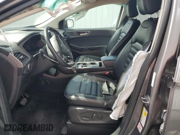 2023 Ford Edge SEL with VIN 2FMPK4J92PBA31333, listed as a Copart auction lot 53718915 with 45,217 mi miles and Salvage Title. Bid and sale history available at carsss.com. Image 7.