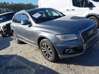 2013 Audi Q5 Premium Plus with VIN WA1LFAFP3DA032232, listed as a IAAI auction lot 41486752 with 154,388 mi miles. Bid and sale history available at carsss.com. Image 1.