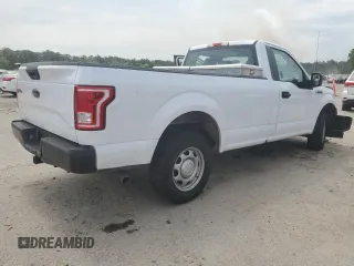 2017 Ford F-150 XL with VIN 1FTMF1CF2HKE54711, listed as a Copart auction lot 55502395 with 86,587 mi miles and Salvage title. Bid and sale history available at DreamBid. Image 3.