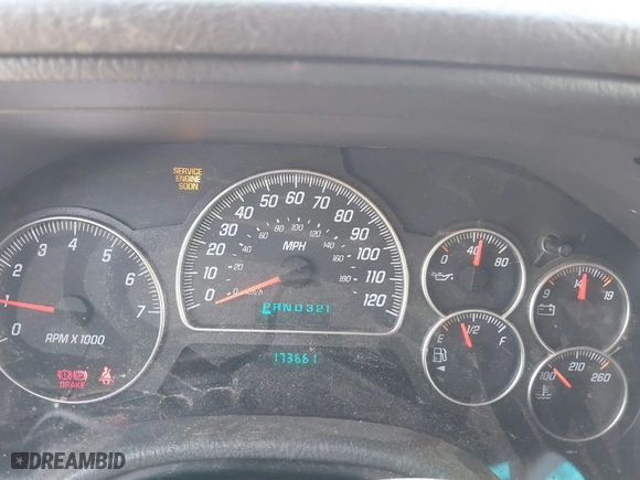 2004 GMC Envoy SLE with VIN 1GKDS13SX42134642, listed as a IAAI auction lot 41715419 with 173,661 mi miles. Bid and sale history available at carsss.com. Image 7.