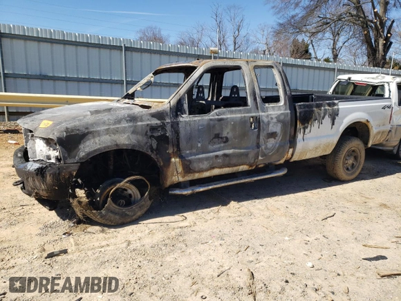 2003 Ford Super Duty F-250 XL with VIN 1FTNX21P53EB53182, listed as a Copart auction lot 46777985 with 0 mi miles and Non Repairable. Bid and sale history available at carsss.com. Image 1.