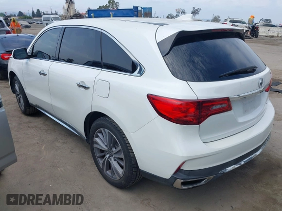2018 Acura MDX Technology z VIN 5J8YD4H53JL007170, wystawiony jako IAAI lot #42414257 z przebiegiem 41 989 mil mil oraz . Historia ofert i sprzedaży dostępna na DreamBid. Obrazek 3.